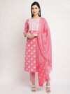 Ira Vol 21 By Trendy Designer Cotton Printed Kurti With Bottom Dupatta Wholesale Online
